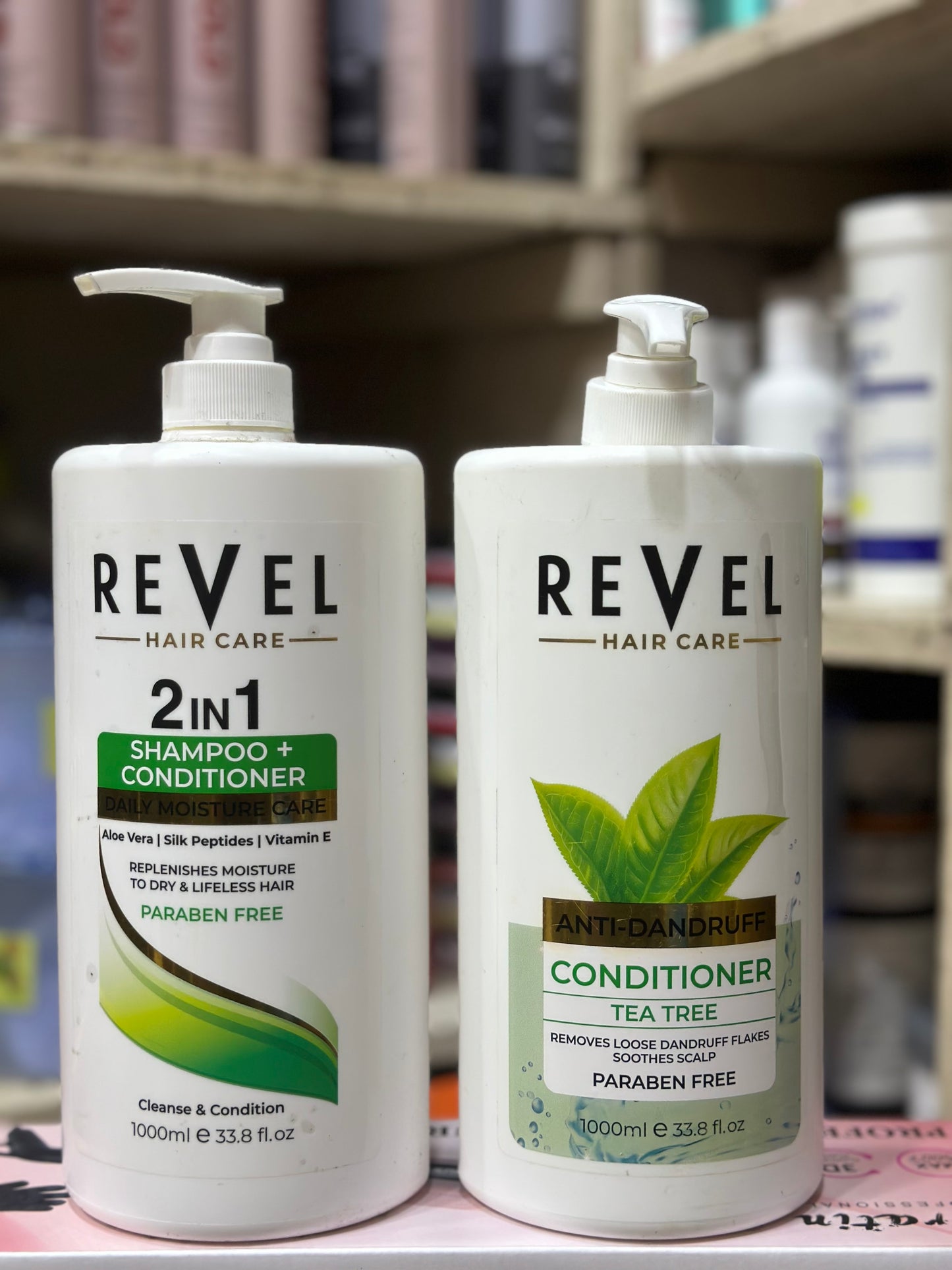 Revel Shampoo and Conditioner