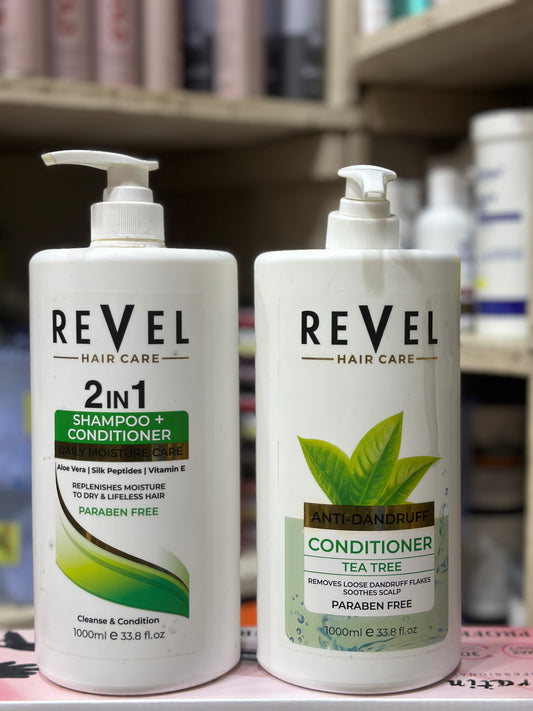 Revel Shampoo and Conditioner