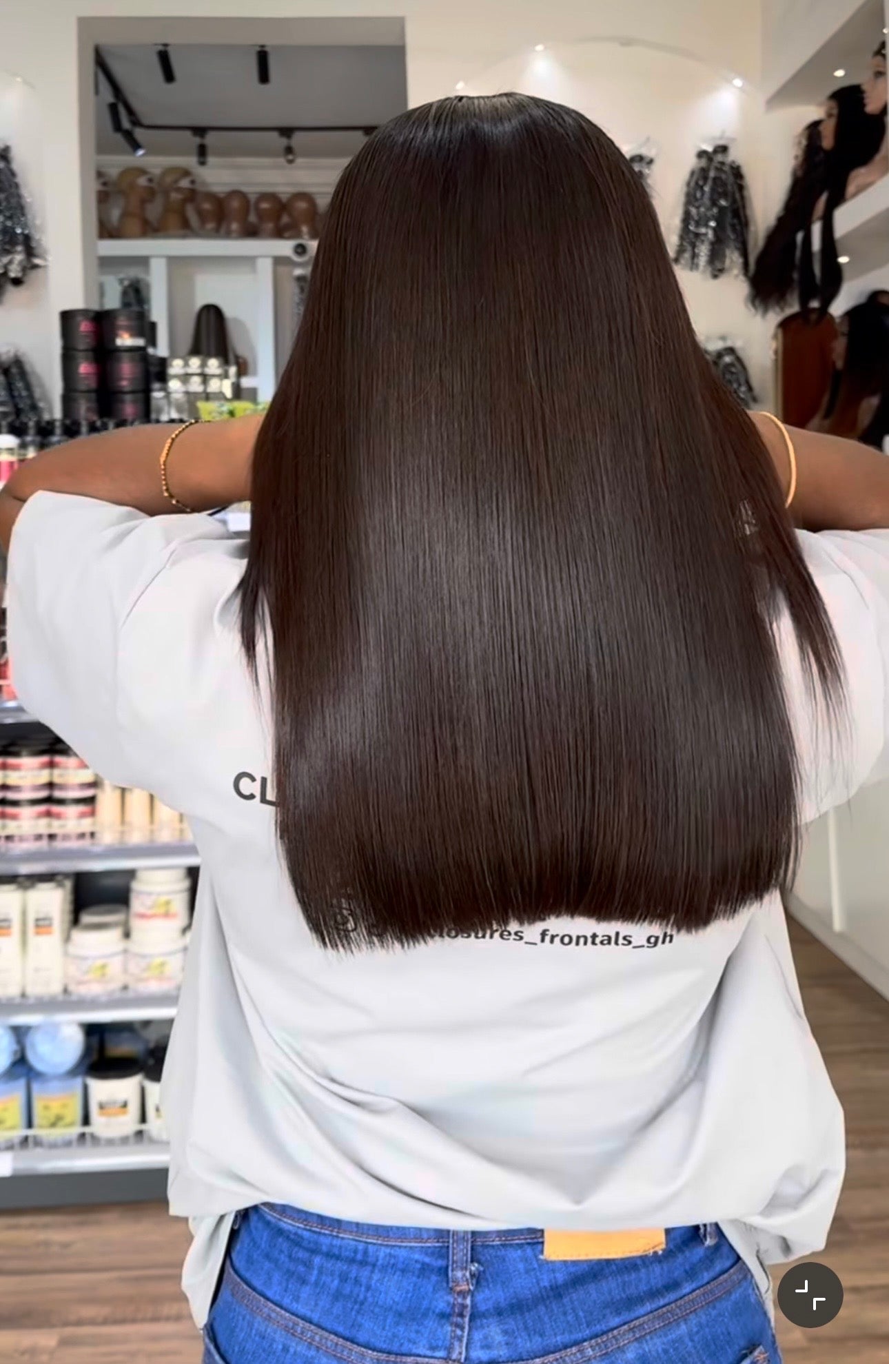 Josie 13x4 DD Silky straight wig ALL9