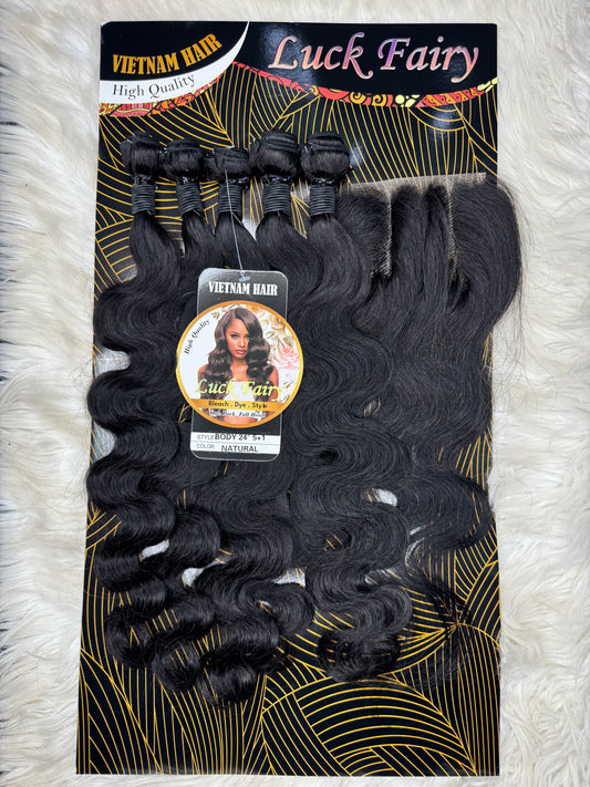 Luck fairy bodywave +4x4