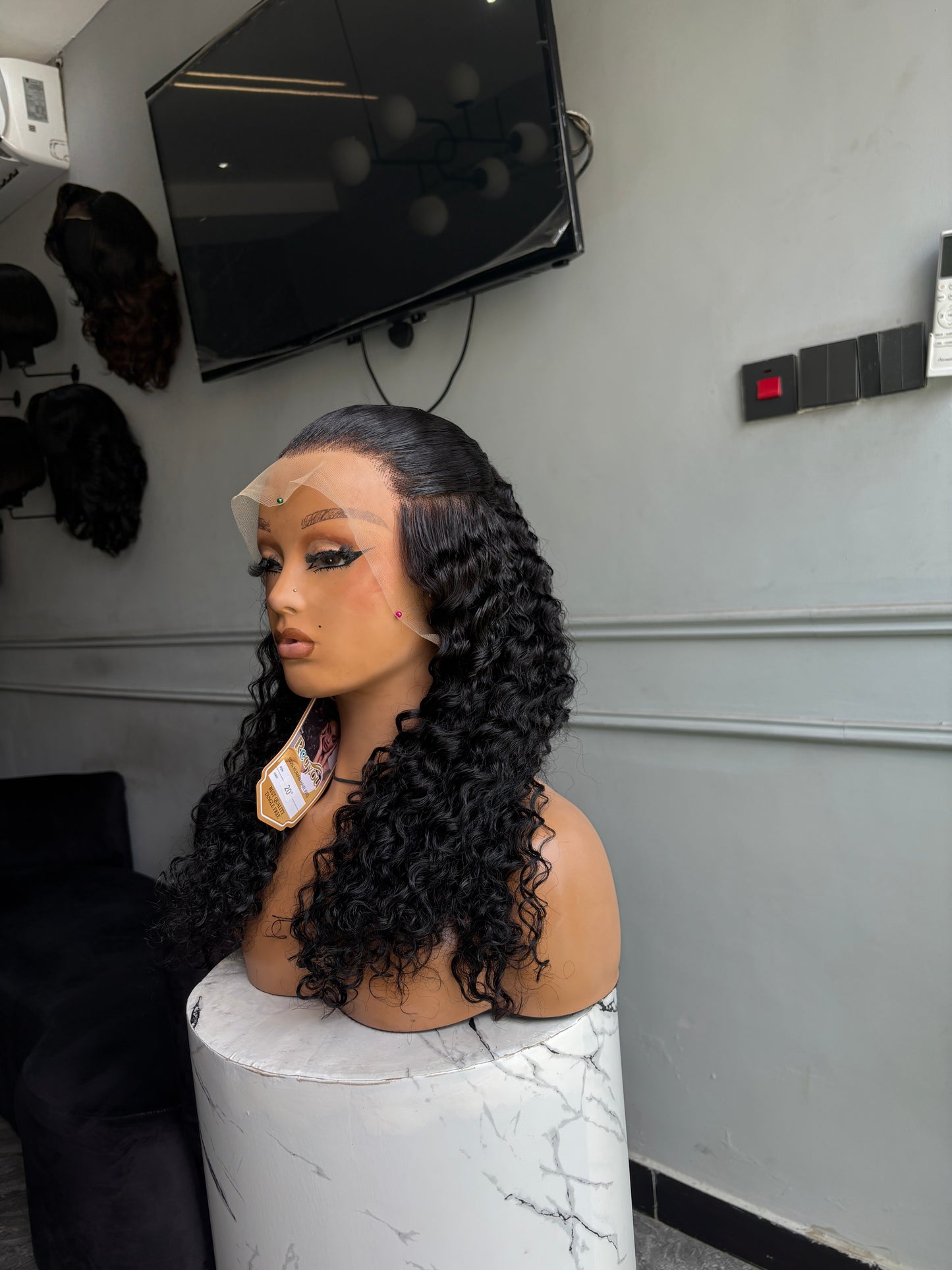 RY SDD Deep Wave frontal Wig, Code DW