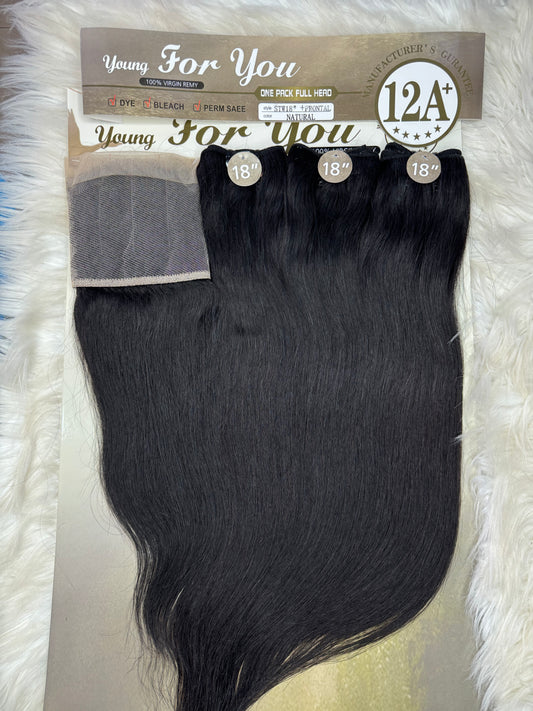 Young for you Straight + 13x4