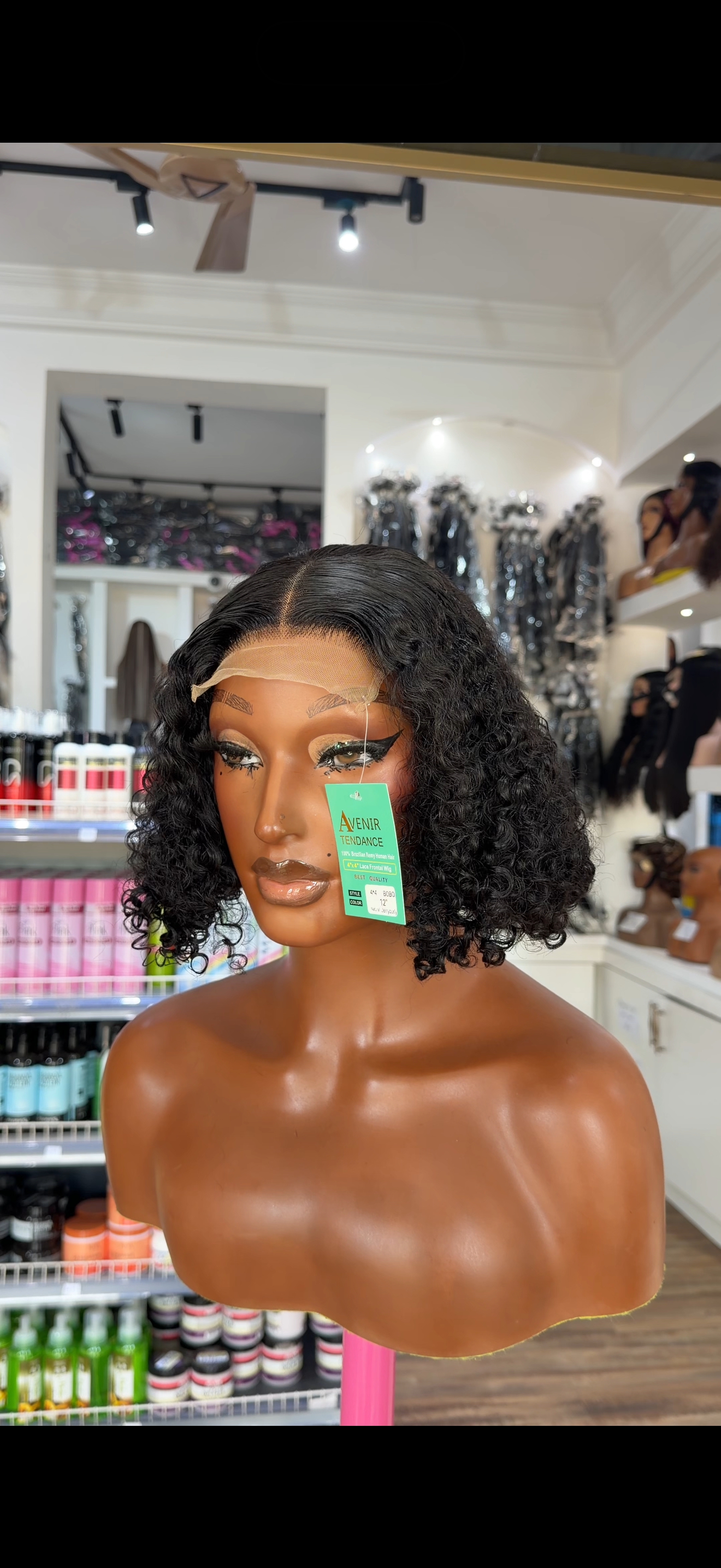 Mimi 4x4 Wet Curls Wig
