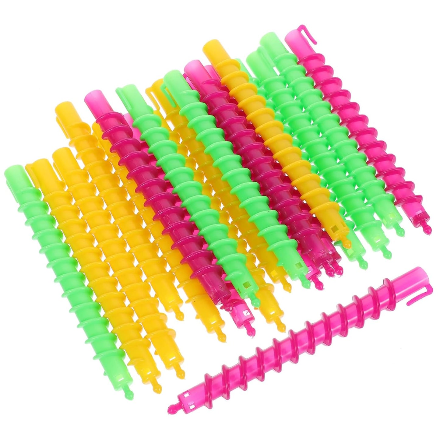 Plastic Spiral Rods