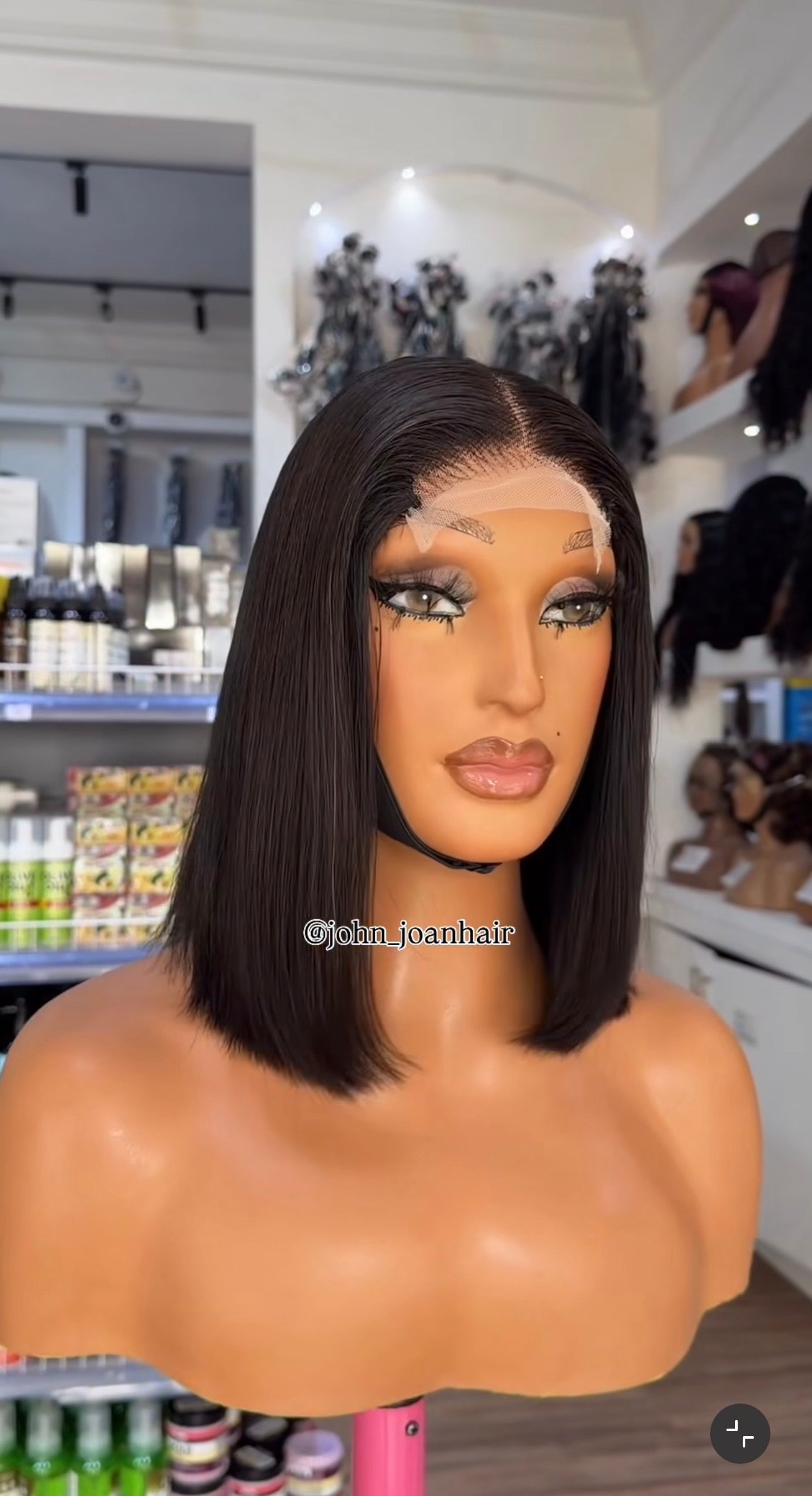 Juliet 4x4 and 13x4 bob wig all9