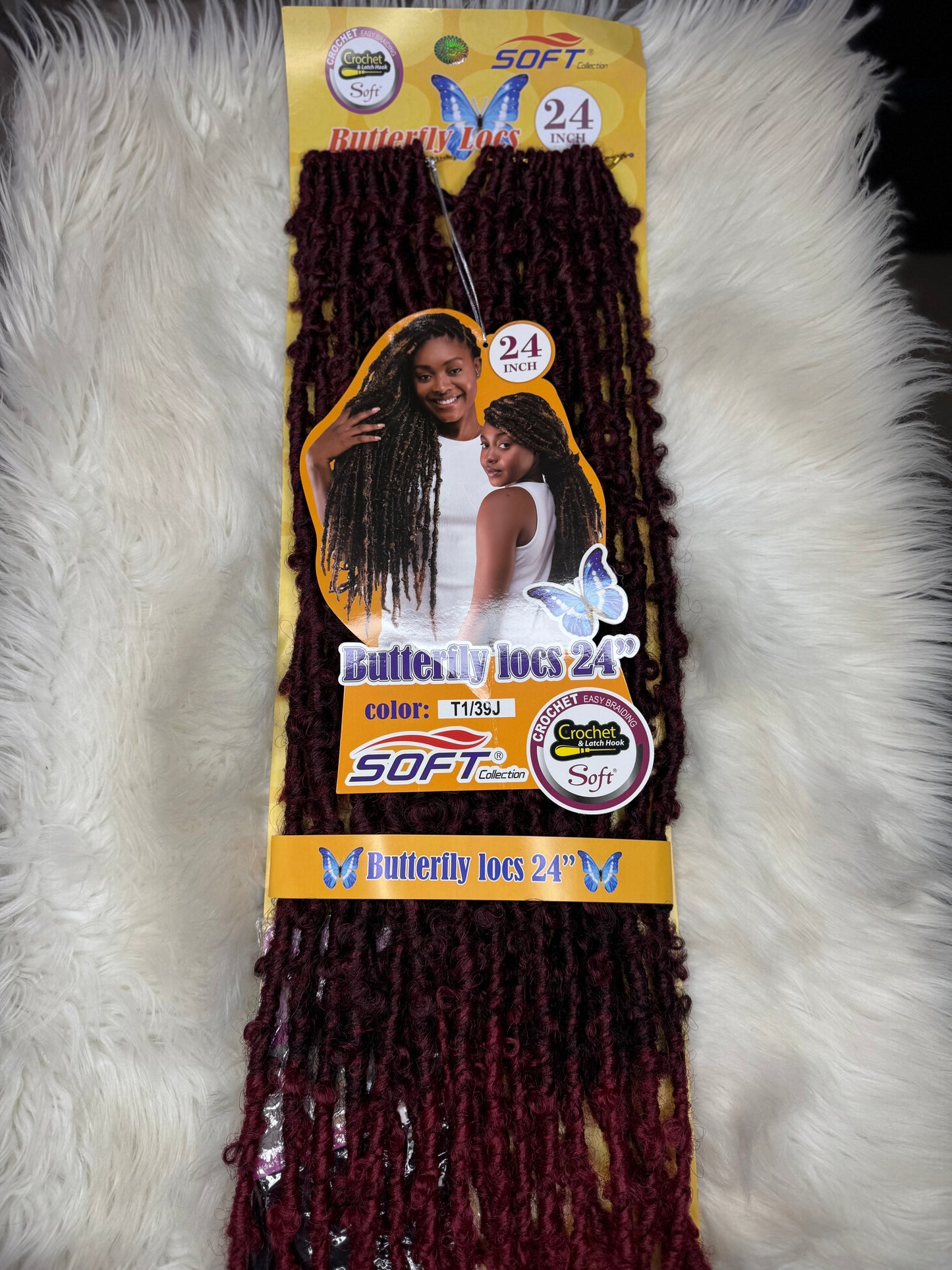 Soft butterfly locs