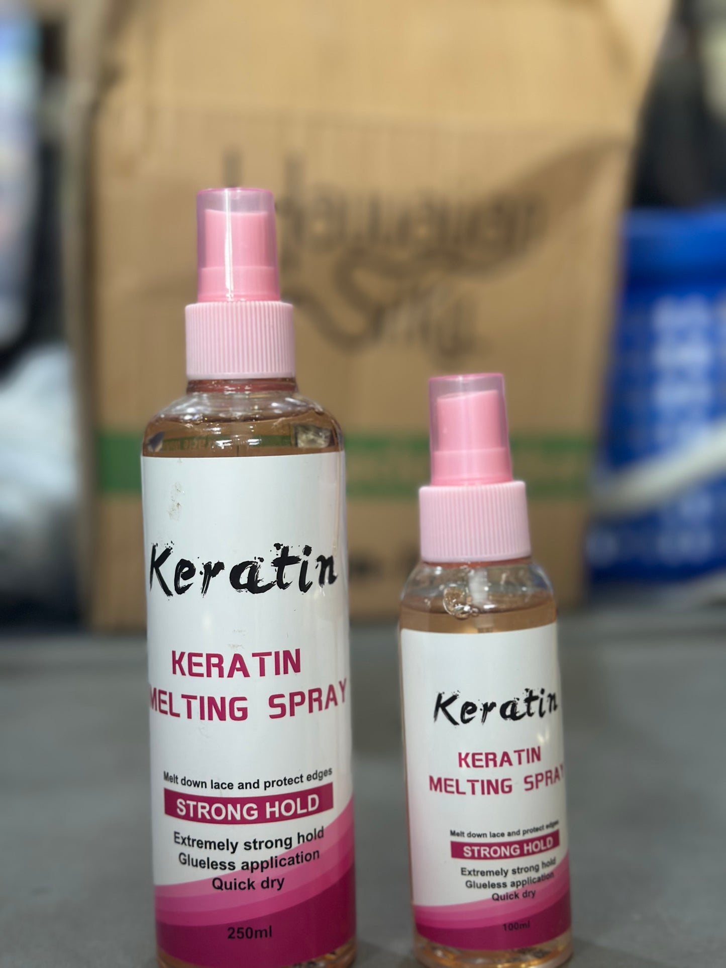 Keratin Melting Spray