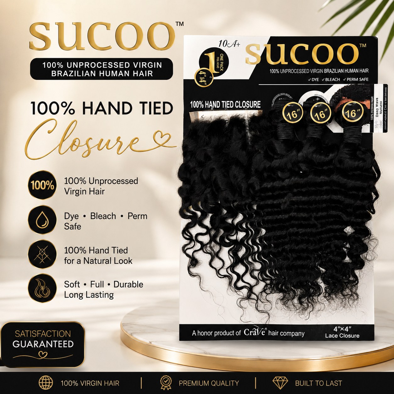 Sucoo Deepwave + 4x4 closure