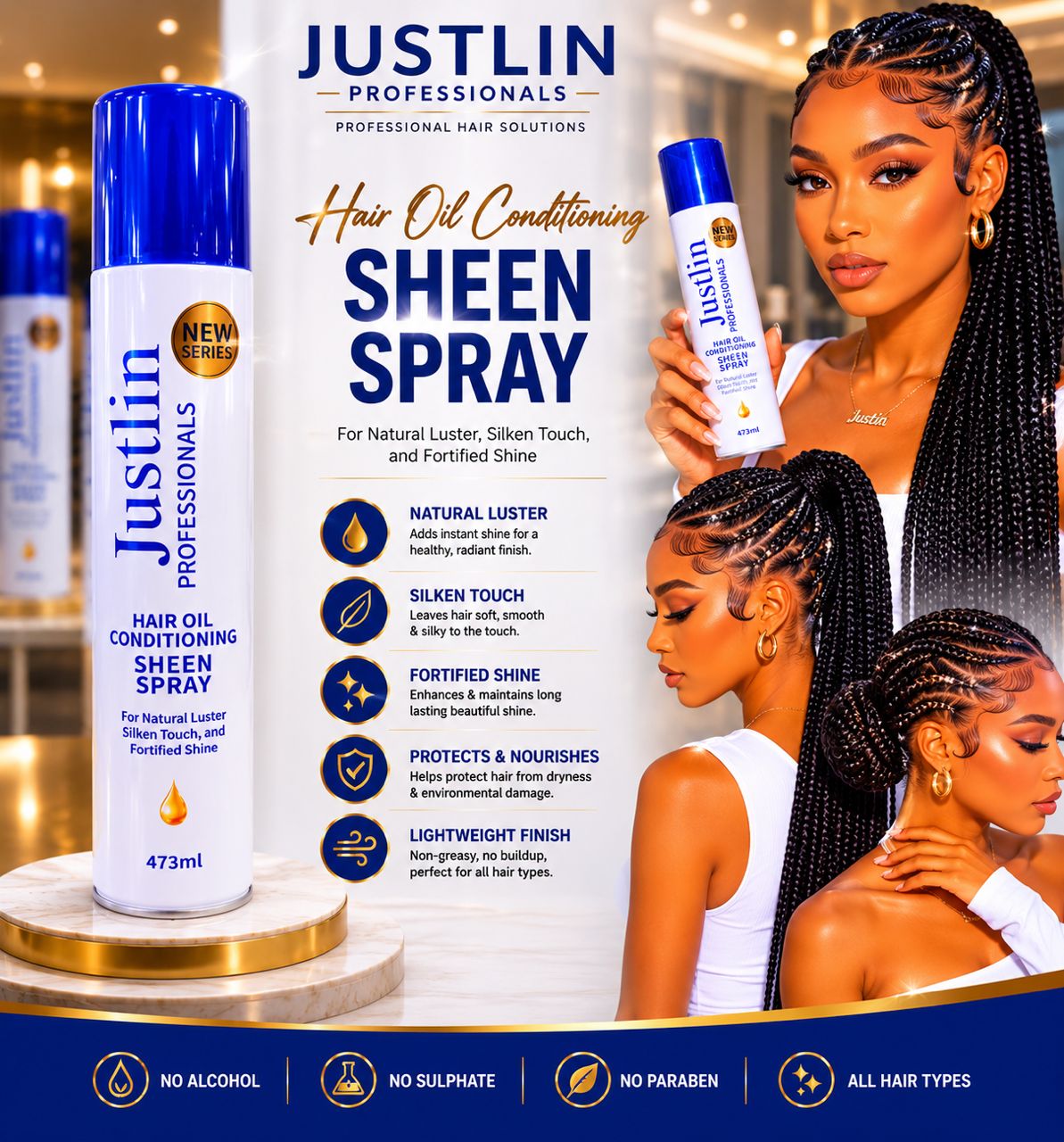 Justlin Sheen Spray