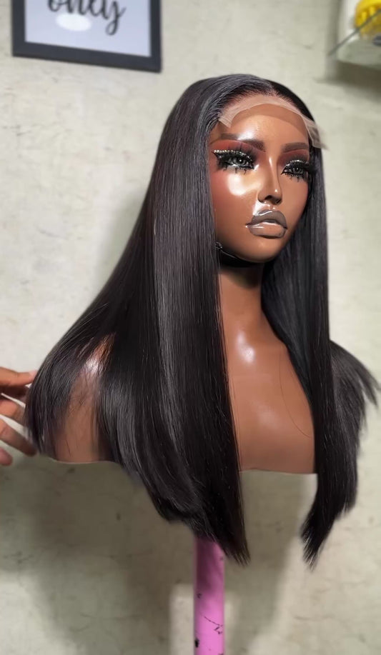 5x5 Super Double Drawn wig RY