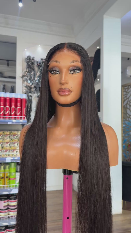 5x5 HD lace Super double drawn wig