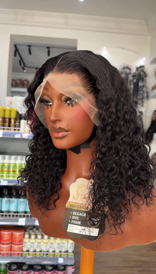 Lola 13x4 jerry curls wig(fd 26102)